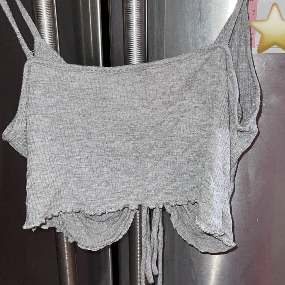 Crop Ruched Tank Top - Picture 2 of 2